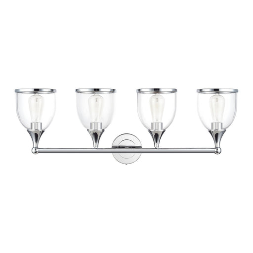 Ashridge Four Light Vanity Sconce Polished Chrome