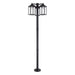 Livex Lighting - 20597-04 - Three Head Outdoor Post Light - Nyack - Black with Brushed Nickel