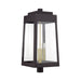 Livex Lighting - 20862-07 - Four Light Outdoor Post Top Lantern - Oslo - Bronze with Antique Brass