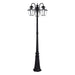 Livex Lighting - 21863-04 - Three Head Outdoor Post Light - Westover - Black