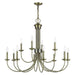 Livex Lighting - 42680-01 - 12 Light Chandelier - Estate - Antique Brass