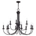 Livex Lighting - 42680-07 - 12 Light Chandelier - Estate - Bronze