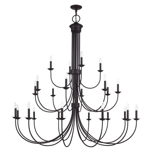 Livex Lighting - 42686-07 - 24 Light Foyer Chandelier - Estate - Bronze