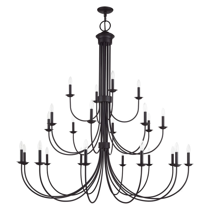 Livex Lighting - 42686-07 - 24 Light Foyer Chandelier - Estate - Bronze