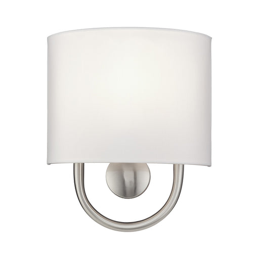 Stratton One Light Wall Sconce Brushed Nickel