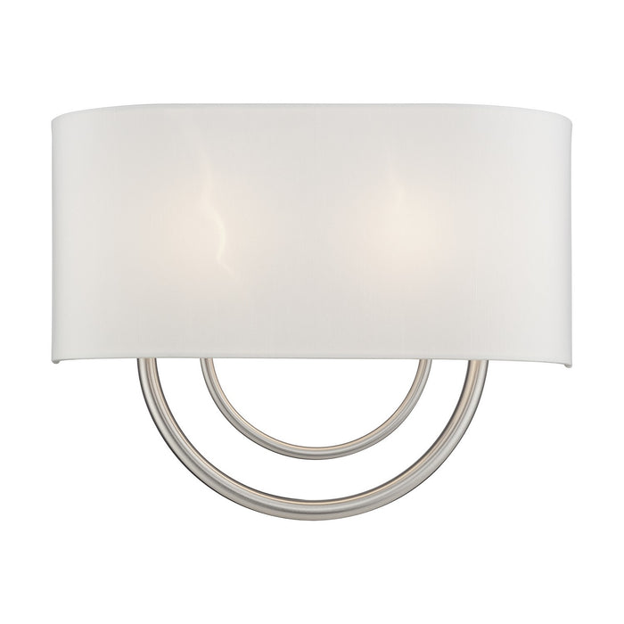 Livex Lighting - 42893-91 - Two Light Wall Sconce - Stratton - Brushed Nickel