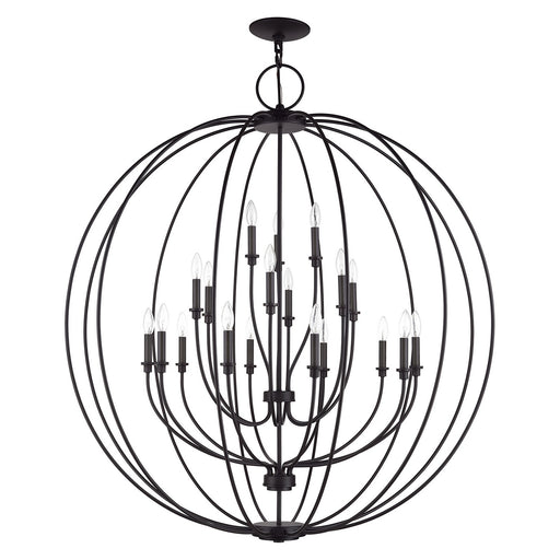 Livex Lighting - 46991-07 - 19 Light Foyer Chandelier - Milania - Bronze