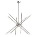 Livex Lighting - 47007-91 - 12 Light Chandelier - Soho - Brushed Nickel