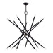 Livex Lighting - 47009-04 - 14 Light Foyer Chandelier - Soho - Black