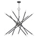 Livex Lighting - 47009-76 - 14 Light Foyer Chandelier - Soho - Scandinavian Gray with Brushed Nickel