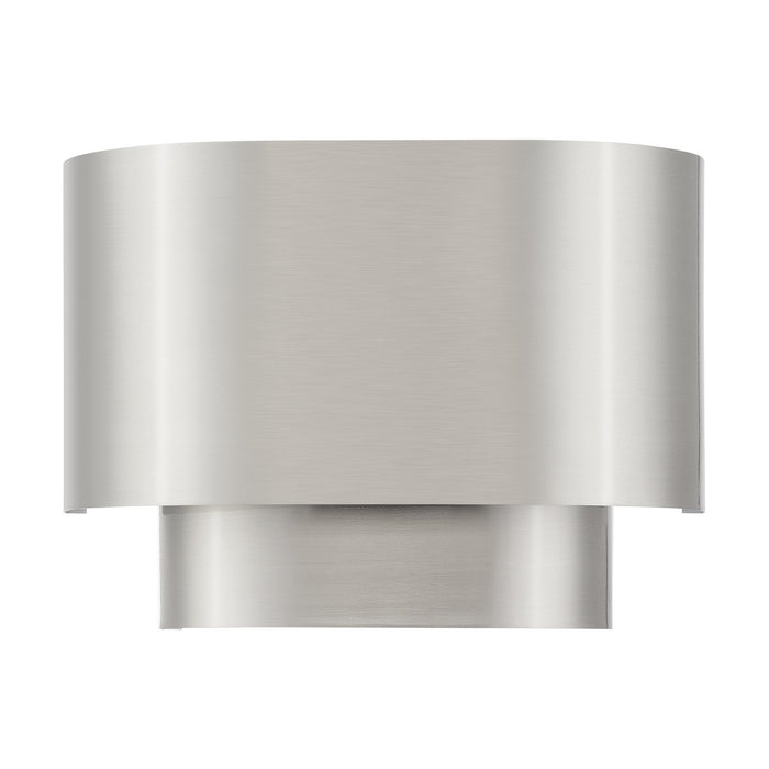 Livex Lighting - 50299-91 - One Light Wall Sconce - Springview - Brushed Nickel