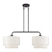 Livex Lighting - 50302-07 - Two Light Linear Chandelier - Manorwood - Bronze