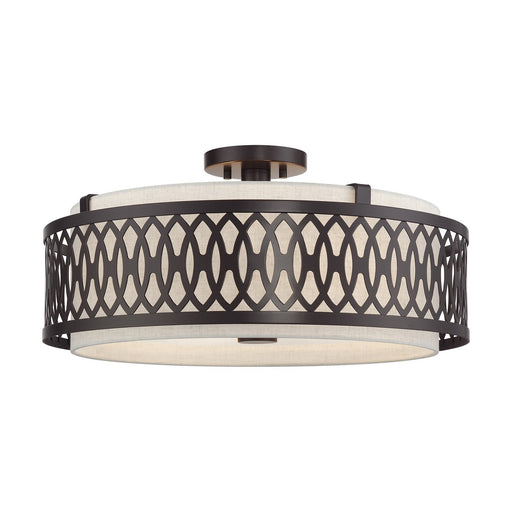 Vistaview Four Light Semi-Flush Mount English Bronze
