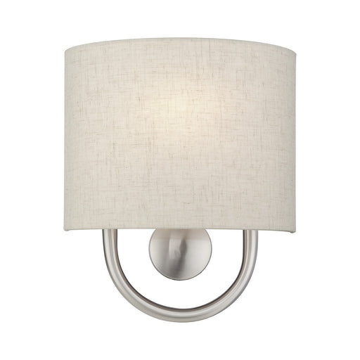 Livex Lighting - 60271-91 - One Light Wall Sconce - Stratton - Brushed Nickel