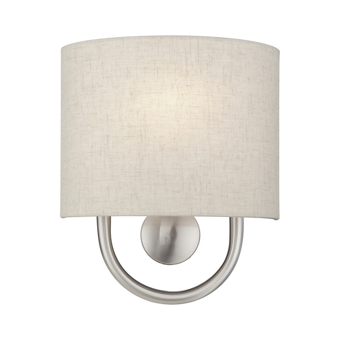 Livex Lighting - 60271-91 - One Light Wall Sconce - Stratton - Brushed Nickel