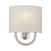 Livex Lighting - 60271-91 - One Light Wall Sconce - Stratton - Brushed Nickel