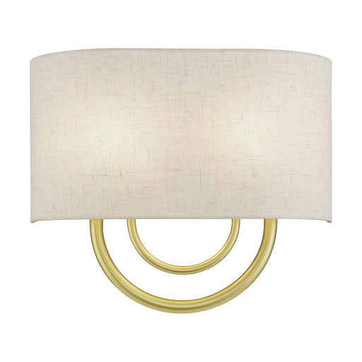 Livex Lighting - 60272-33 - Two Light Wall Sconce - Stratton - Soft Gold