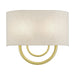 Livex Lighting - 60272-33 - Two Light Wall Sconce - Stratton - Soft Gold