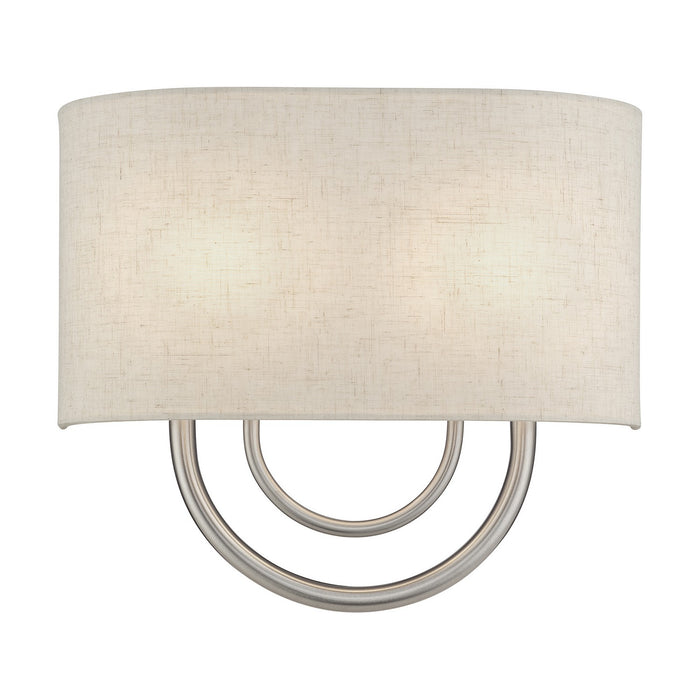 Livex Lighting - 60272-91 - Two Light Wall Sconce - Stratton - Brushed Nickel