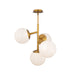 W.A.C. Lighting - PD-23527-30-AB - LED Pendant - Quatrro - Aged Brass