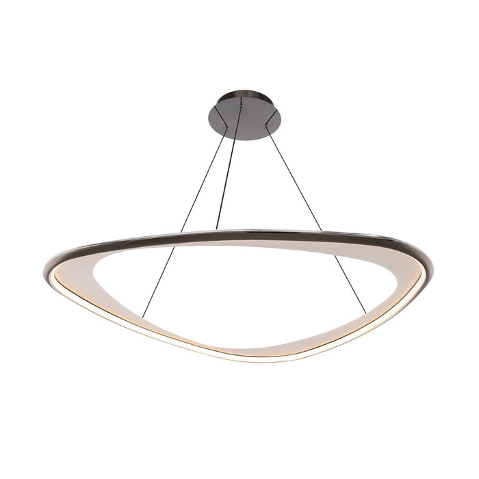 W.A.C. Lighting - PD-41442-30-BC - LED Pendant - Oyster - Black Chrome