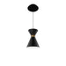 W.A.C. Lighting - PD-57108-30-BK/AB - LED Pendant - Pin Up - Black/Aged Brass