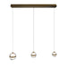 W.A.C. Lighting - PD-77503L-AB - LED Chandelier - Cyllindra - Aged Brass