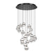 W.A.C. Lighting - PD-77521R-BC - LED Chandelier - Cyllindra - Black Chrome