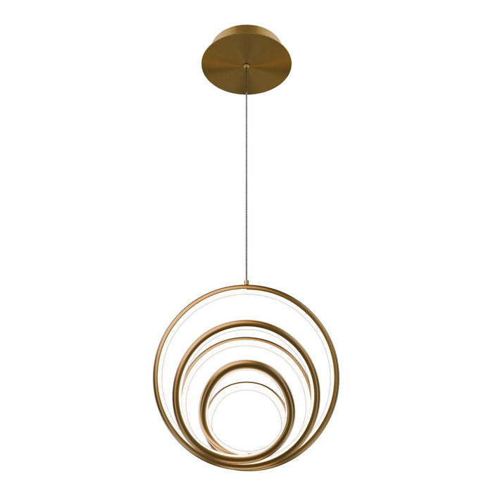 W.A.C. Lighting - PD-81513-30-AB - LED Pendant - Hoopla - Aged Brass
