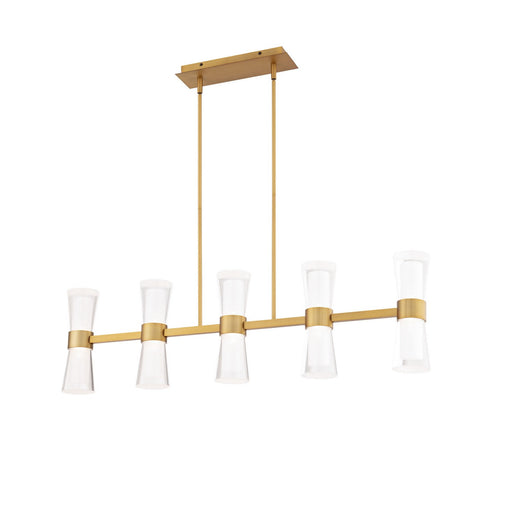 W.A.C. Lighting - PD-91536-30-AB - LED Pendant - Hourglass - Aged Brass