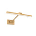 W.A.C. Lighting - PL-11025-AB - LED Picture Light - Reed - Aged Brass