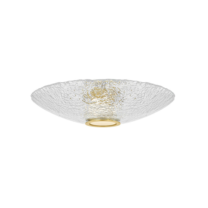 Hudson Valley - 3451-AGB - LED Flush Mount - New Haven - Aged Brass