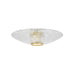 Hudson Valley - 3451-AGB - LED Flush Mount - New Haven - Aged Brass