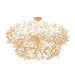 Hudson Valley - 4459-VGL - Eight Light Chandelier - Maybrook - Vintage Gold Leaf
