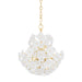 Hudson Valley - 5606-VGL - Seven Light Chandelier - Barrytown - Vintage Gold Leaf