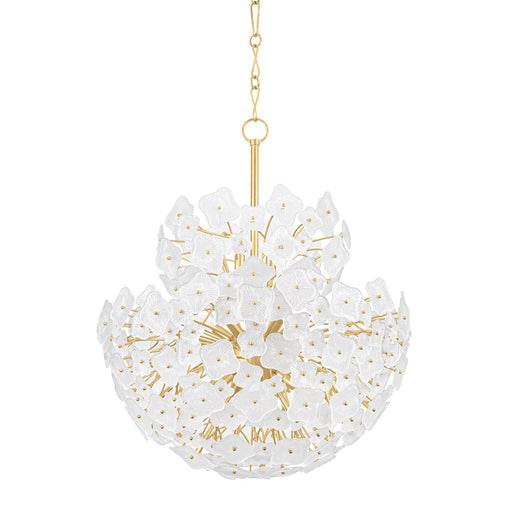 Barrytown 13 Light Chandelier Vintage Gold Leaf