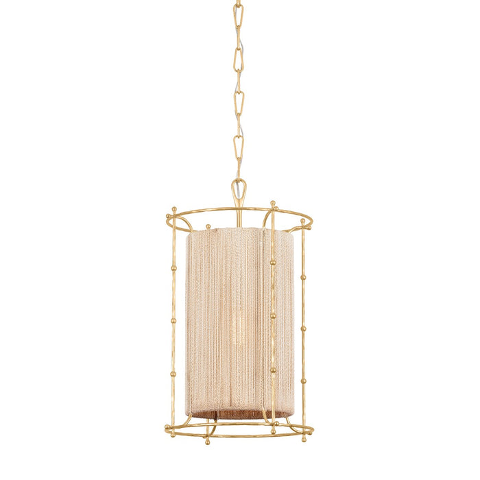 Hudson Valley - 8015-VGL - One Light Lantern - Jones Point - Vintage Gold Leaf