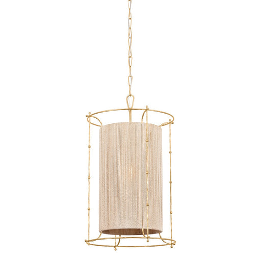 Hudson Valley - 8020-VGL - One Light Lantern - Jones Point - Vintage Gold Leaf