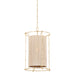 Hudson Valley - 8020-VGL - One Light Lantern - Jones Point - Vintage Gold Leaf