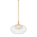 Hudson Valley - 9014-AGB - LED Pendant - Moore - Aged Brass