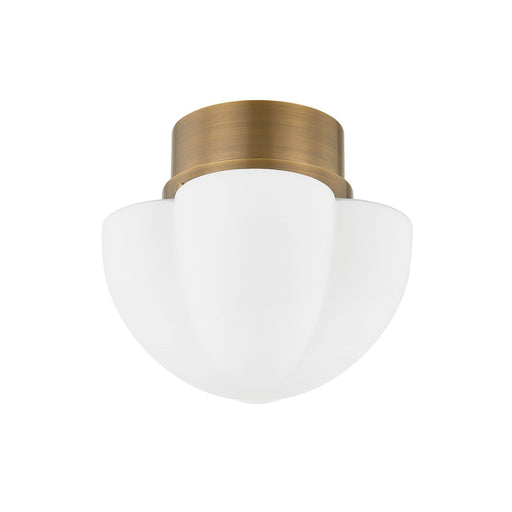 Seabrook One Light Flush Mount Historic Bronze
