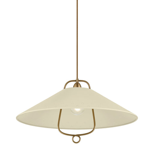 Pawley One Light Pendant Historic Bronze/Soft Sand