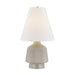 Hudson Valley - CBL5128-AGB/CCN - One Light Table Lamp - King - Aged Brass/Ceramic Coccon