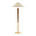Hudson Valley - CBL6524-AGB - One Light Floor Lamp - Bohicket - Aged Brass