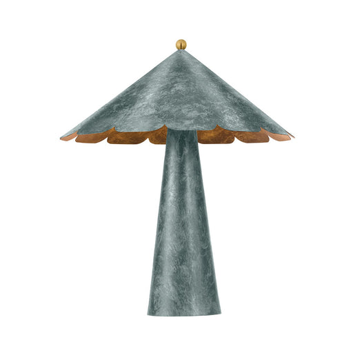 Folly Beach One Light Table Lamp Verdigris