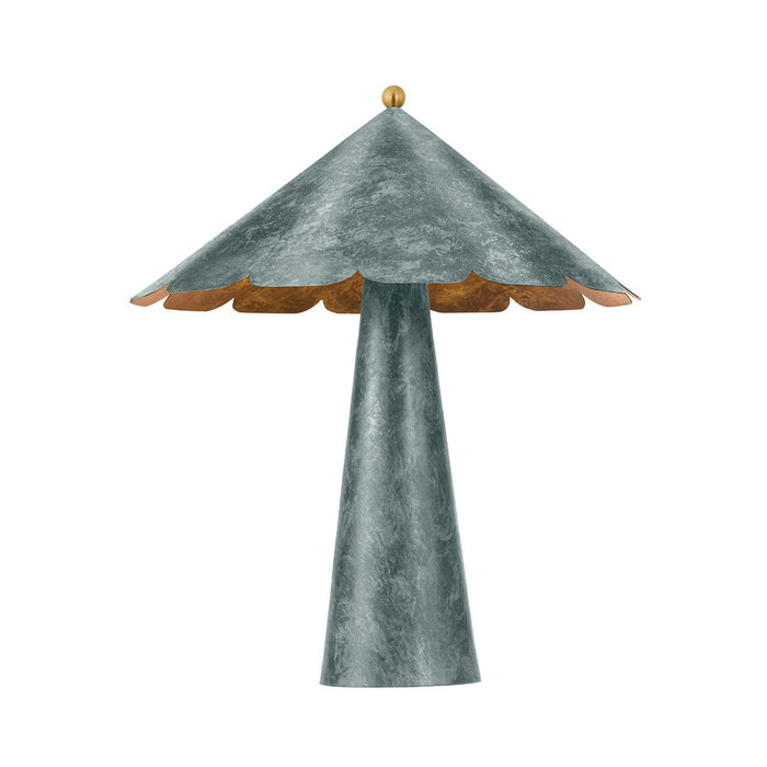 Hudson Valley - CBL7624-VER - One Light Table Lamp - Folly Beach - Verdigris