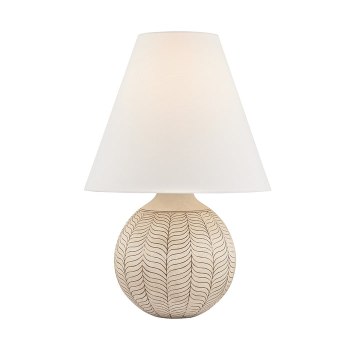 Hudson Valley - CBL9430-AGB/CIP - One Light Table Lamp - Capers - Aged Brass/Ceramic Ivory Petal