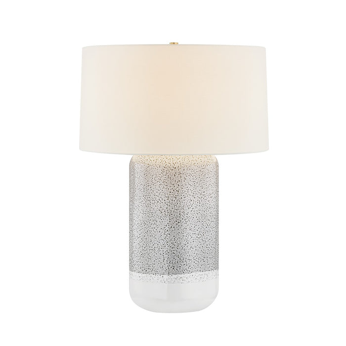 Hudson Valley - L8931-AGB/CBS - One Light Table Lamp - Washingtonville - Aged Brass/Ceramic Blue Shore