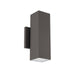 W.A.C. Lighting - WS-W220212-CS-BZ - LED Wall Sconce - Cubix - Bronze