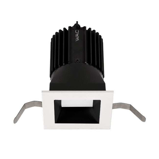 W.A.C. Lighting - R2SD2T-FTWA-BKWT - LED Downlight Trim - Volta - Black/White